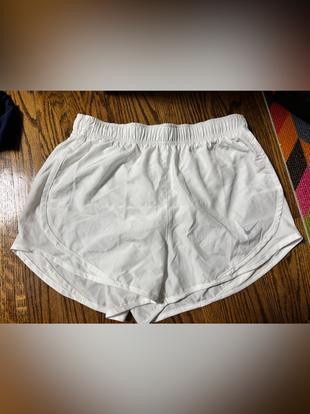Nike Dri-FIT White Running Shorts | Women’s Small